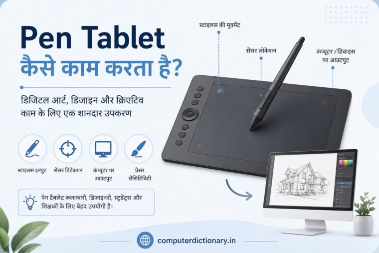 Pen Tablet कैसे काम करता है