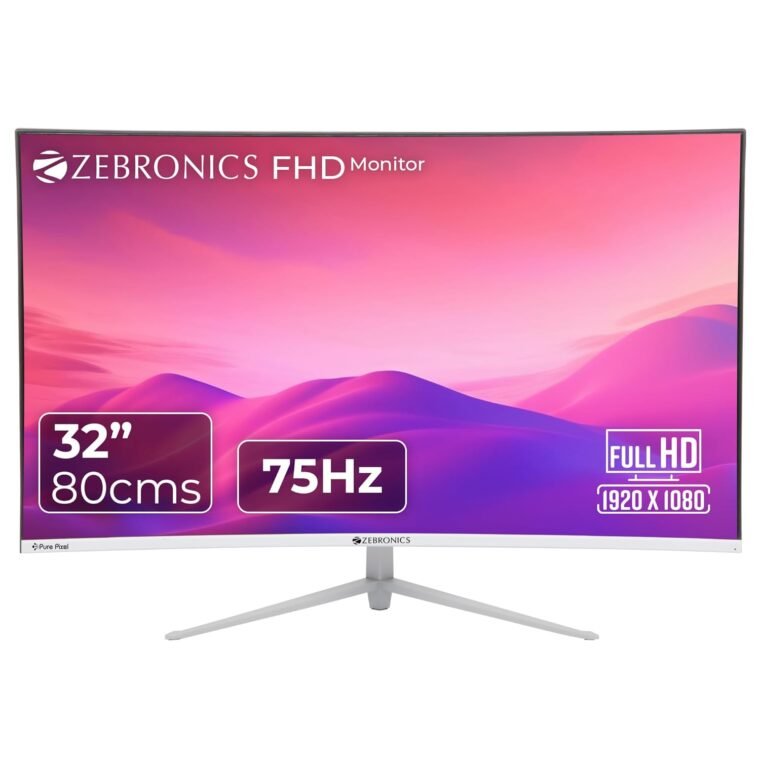 ZEBRONICS LED Curved TV