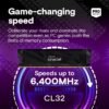 Crucial Pro DDR5 RAM 32GB Kit (2×16GB) CP2K16G64C32U5B — Next-Gen Memory for Ultimate Performance Crucial Pro DDR5 RAM